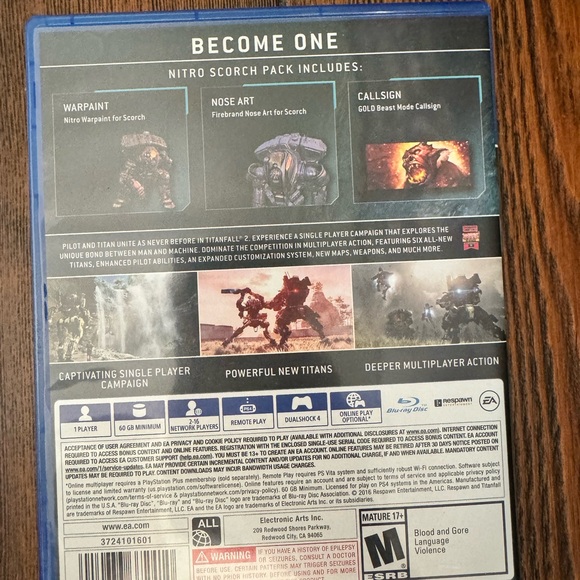 PS4 Titanfall 2 game . - Picture 2 of 4
